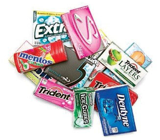 is chewing trident gum bad for your teeth